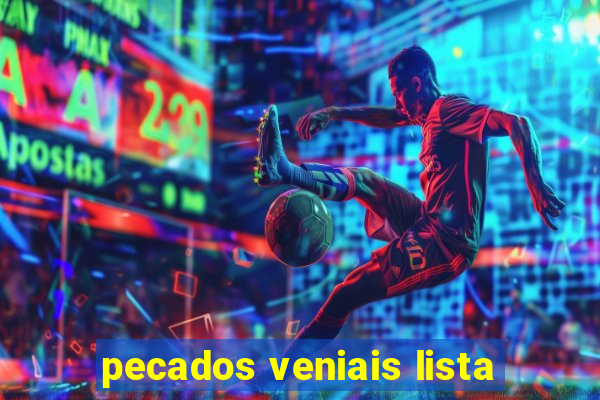 pecados veniais lista